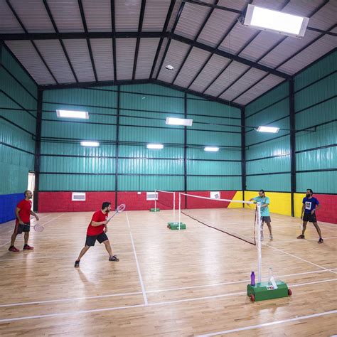 badminton courts in bangalore